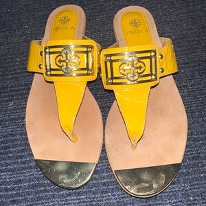 Isola yellow sandals
